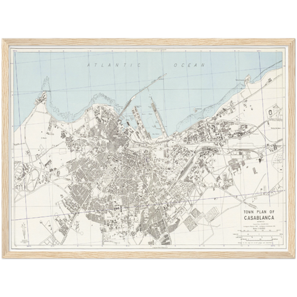 Historical city map  Test product horizontal 3 sizes