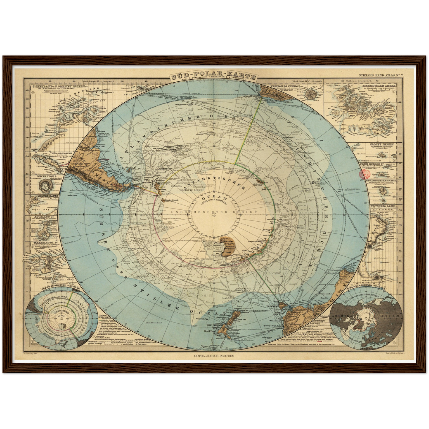 Historical city map  Test product horizontal 3 sizes