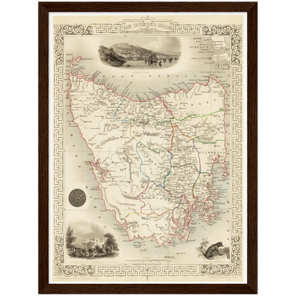 Tasmanien um 1850