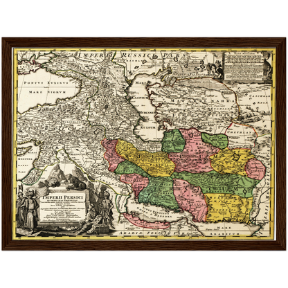 Historical city map  Test product horizontal 3 sizes