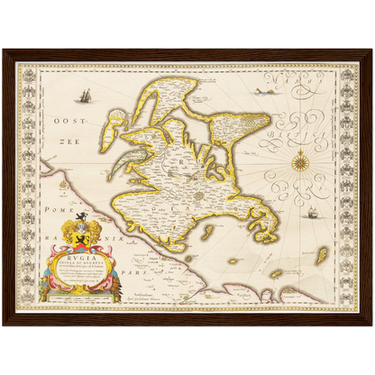 Insel Rügen um 1635