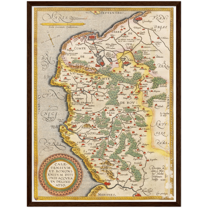 Historical city map  Test product horizontal 3 sizes