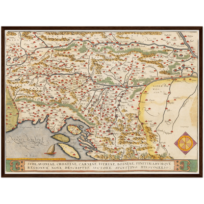 Kroatien um 1609