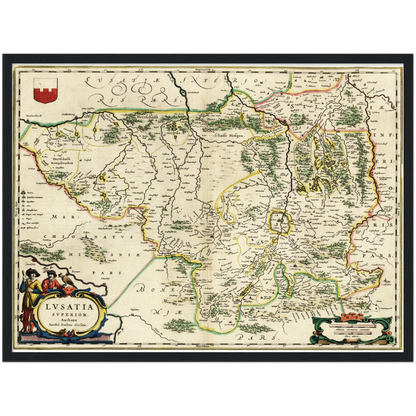 Historical city map  Test product horizontal 3 sizes