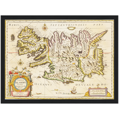 Historical city map  Test product horizontal 3 sizes