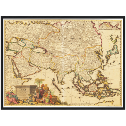 Historical city map  Test product horizontal 3 sizes