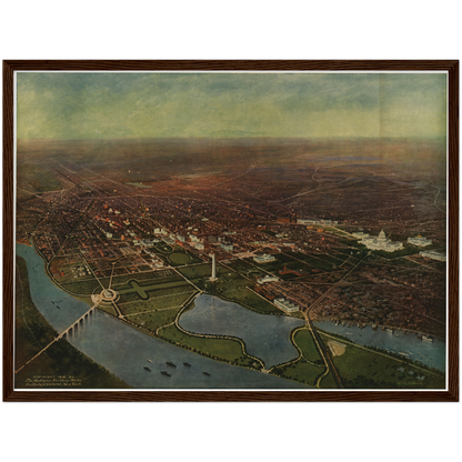 Historical city map  Test product horizontal 3 sizes