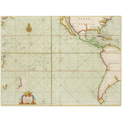 Historical city map  Test product horizontal 3 sizes