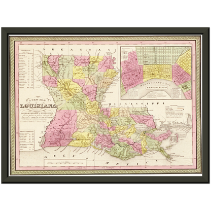 Historical city map  Test product horizontal 3 sizes