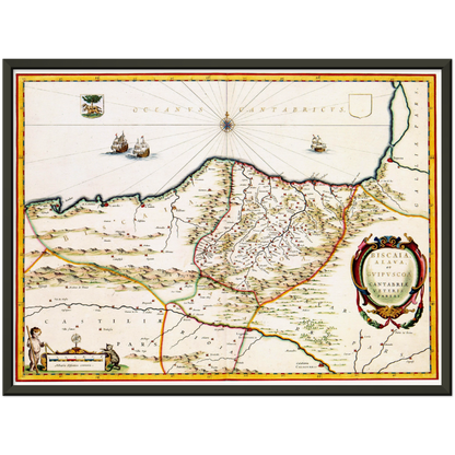 Historical city map  Test product horizontal 3 sizes