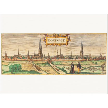 Historical city map  Test product horizontal 3 sizes