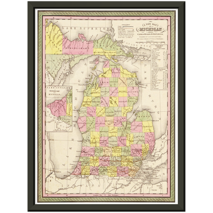 Historical city map  Test product horizontal 3 sizes