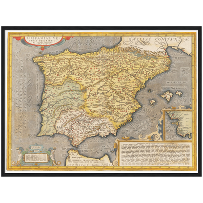 Historical city map  Test product horizontal 3 sizes