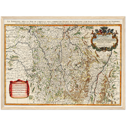 Historical city map  Test product horizontal 3 sizes