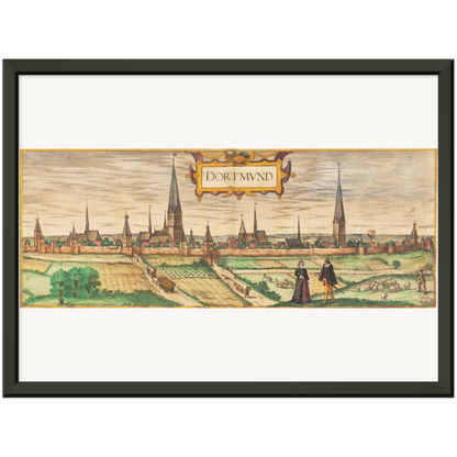 Historical city map  Test product horizontal 3 sizes