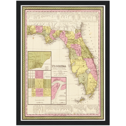 Historical city map  Test product horizontal 3 sizes