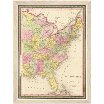 Historical city map  Test product horizontal 3 sizes