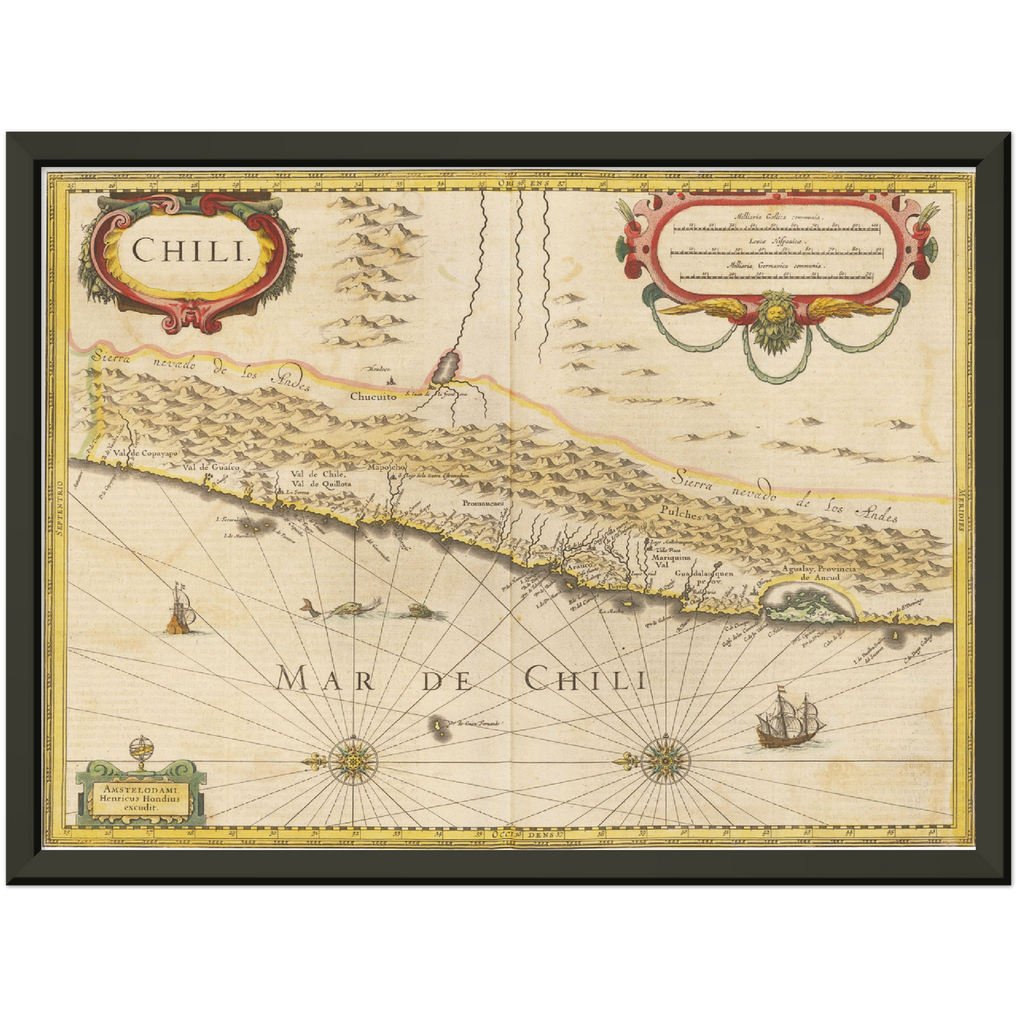 Chile um 1638