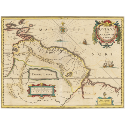 Guyana um 1638