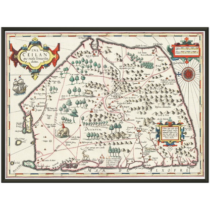 Historical city map  Test product horizontal 3 sizes