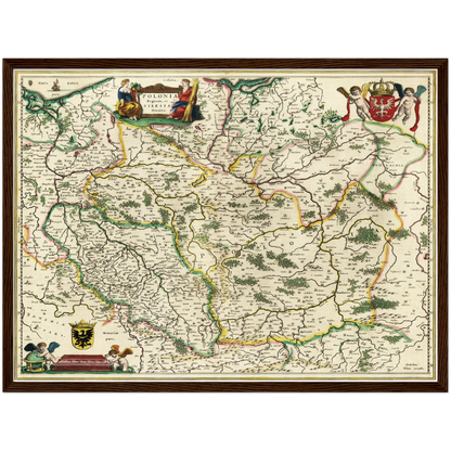 Historical city map  Test product horizontal 3 sizes