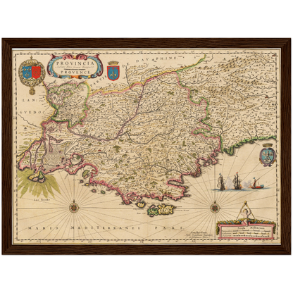 Historical city map  Test product horizontal 3 sizes