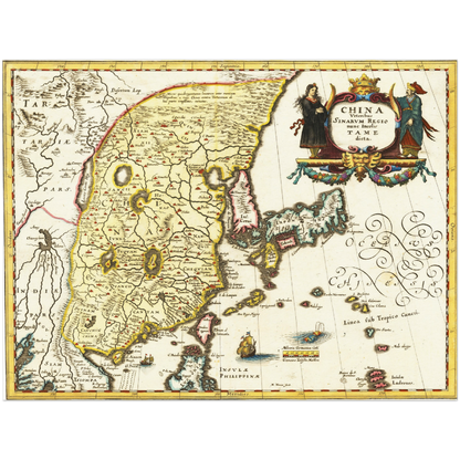 Historical city map  Test product horizontal 3 sizes