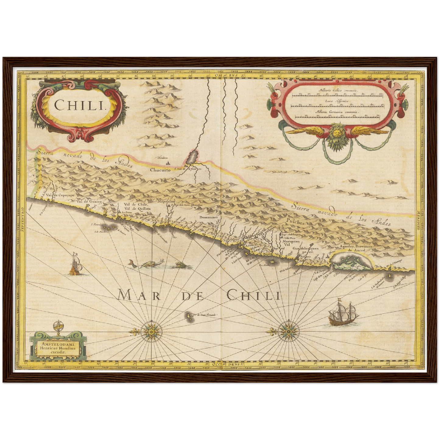 Chile um 1638