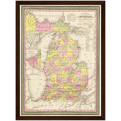Historical city map  Test product horizontal 3 sizes