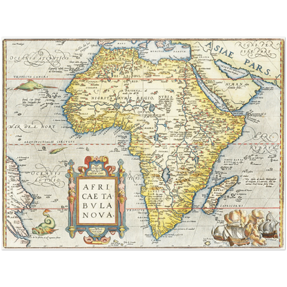 Historical city map  Test product horizontal 3 sizes