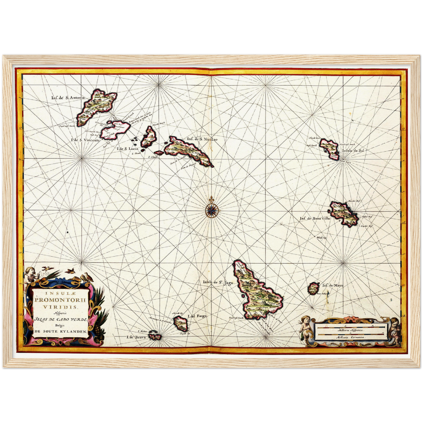 Historical city map  Test product horizontal 3 sizes