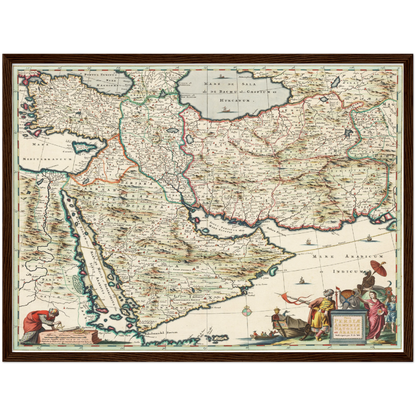 Historical city map  Test product horizontal 3 sizes