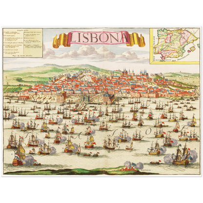Lissabon um 1700