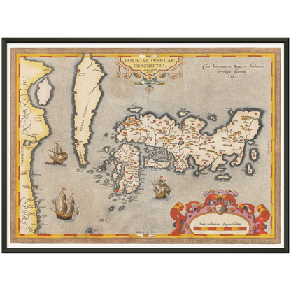 Historical city map  Test product horizontal 3 sizes