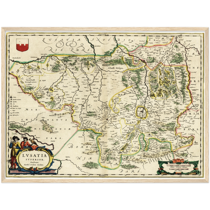 Historical city map  Test product horizontal 3 sizes