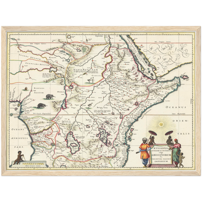 Historical city map  Test product horizontal 3 sizes