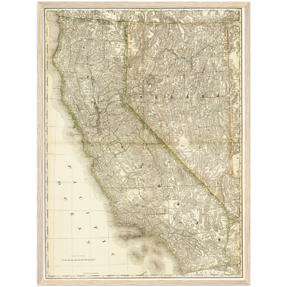 Historical city map  Test product horizontal 3 sizes