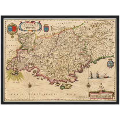 Historical city map  Test product horizontal 3 sizes