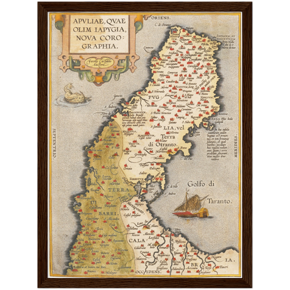 Historical city map  Test product horizontal 3 sizes