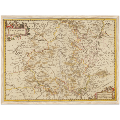 Historical city map  Test product horizontal 3 sizes