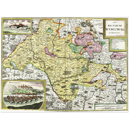 Würzburg um 1676