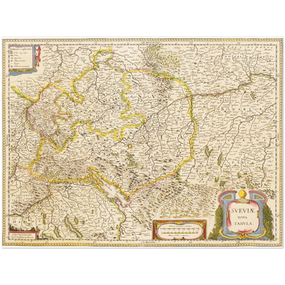 Historical city map  Test product horizontal 3 sizes