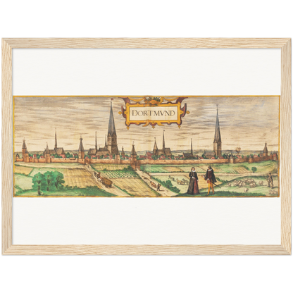 Historical city map  Test product horizontal 3 sizes