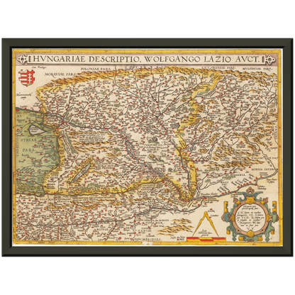 Historical city map  Test product horizontal 3 sizes