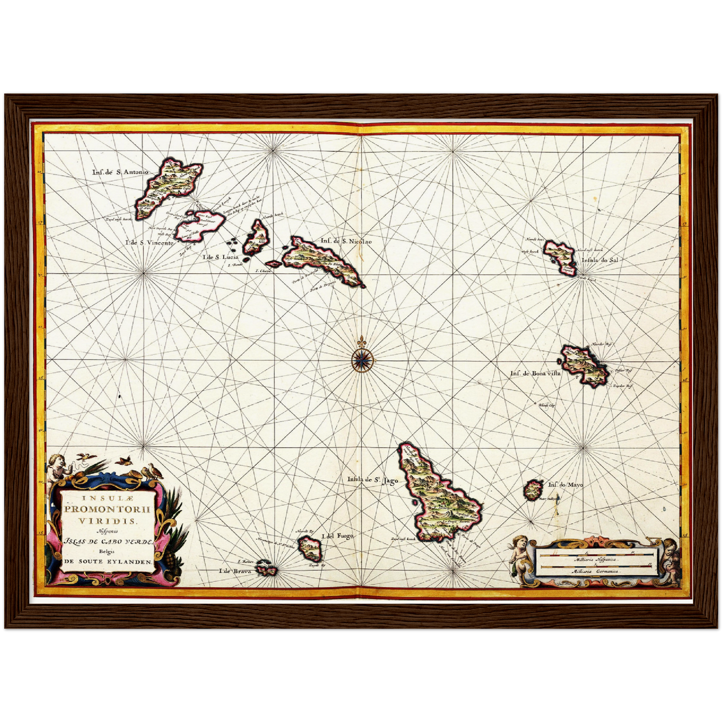 Historical city map  Test product horizontal 3 sizes