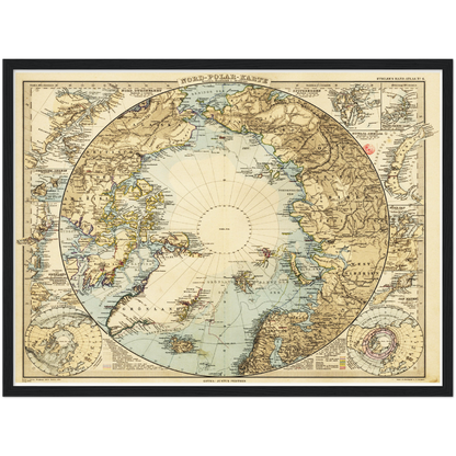 Historical city map  Test product horizontal 3 sizes