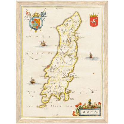 Historical city map  Test product horizontal 3 sizes