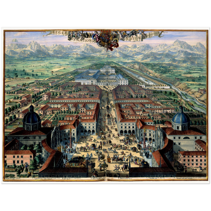 Historical city map  Test product horizontal 3 sizes