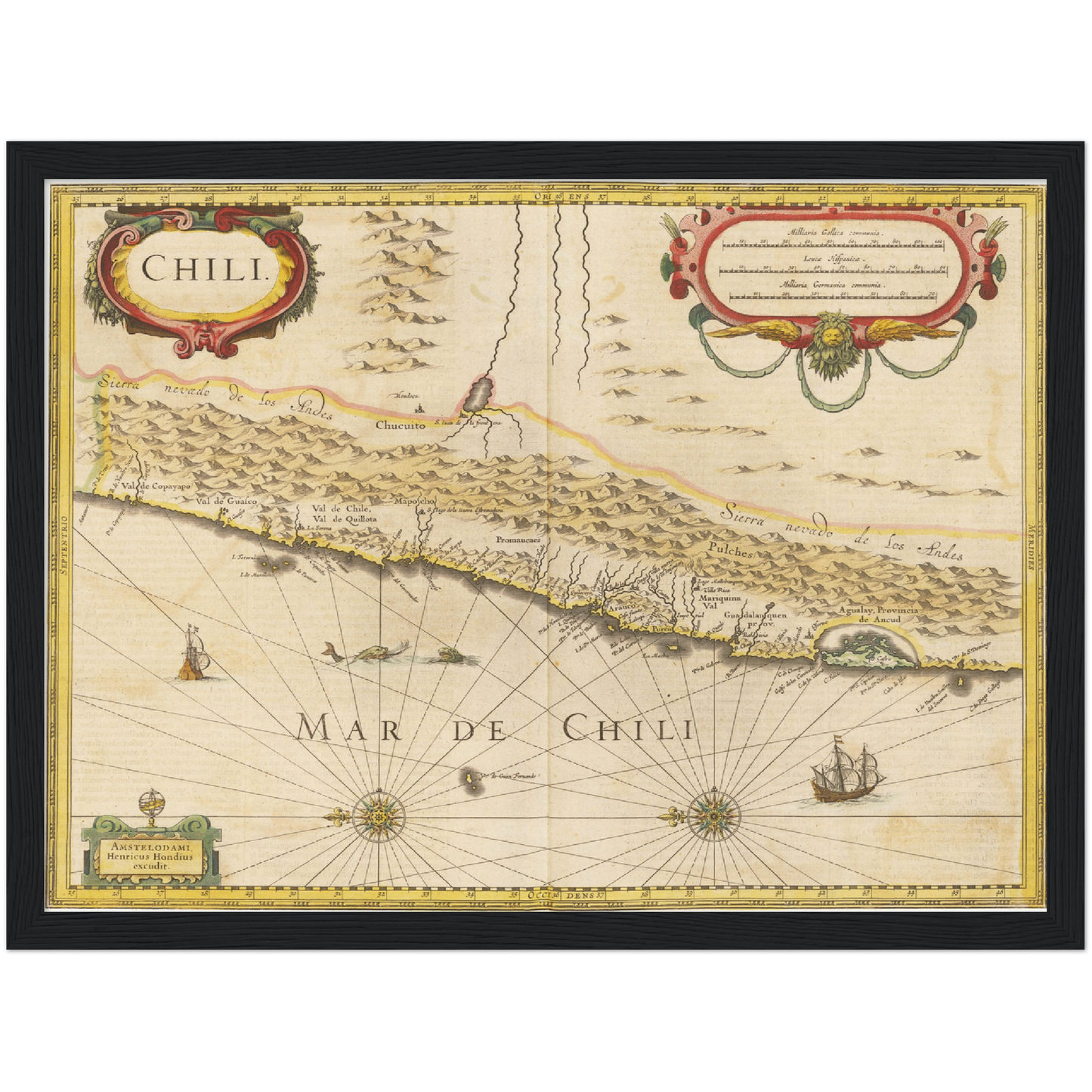 Chile um 1638