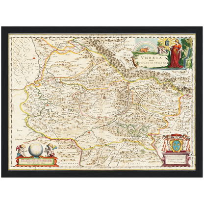 Historical city map  Test product horizontal 3 sizes